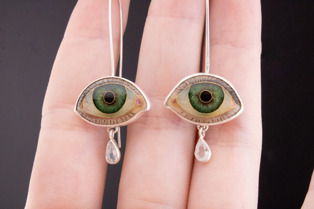 *Reserved* Crying Eyes Earrings