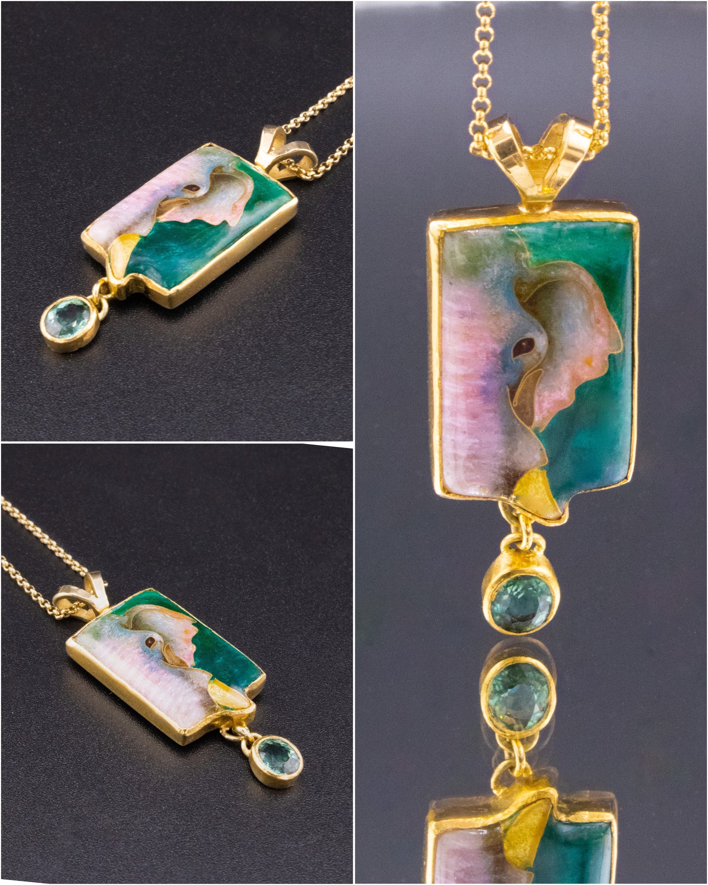 Asian Elephant Cloisonné
