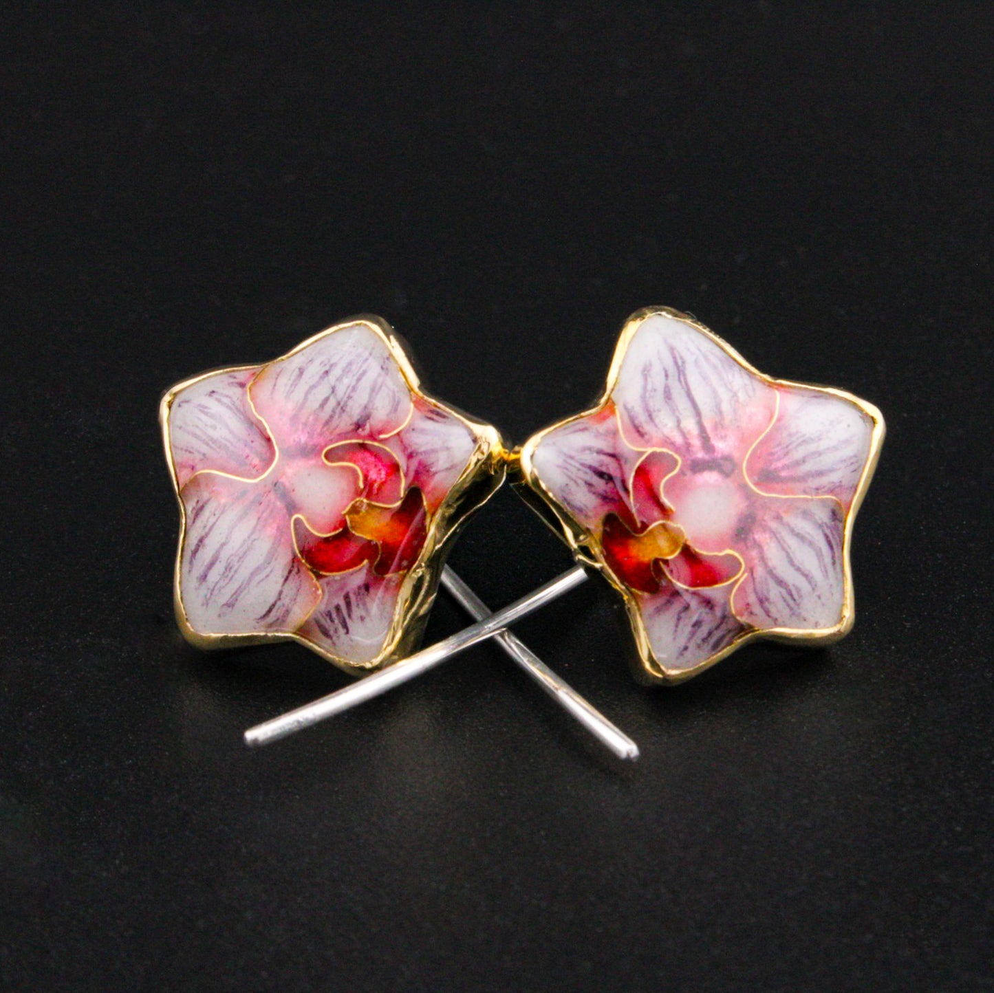 Orchid Earrings