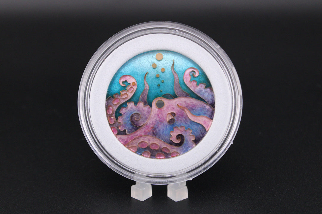 Cloisonné Octopus Watch