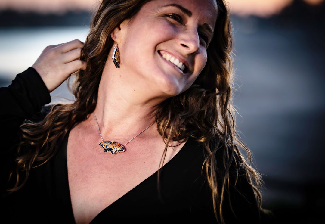 Monarch Butterfly Earrings