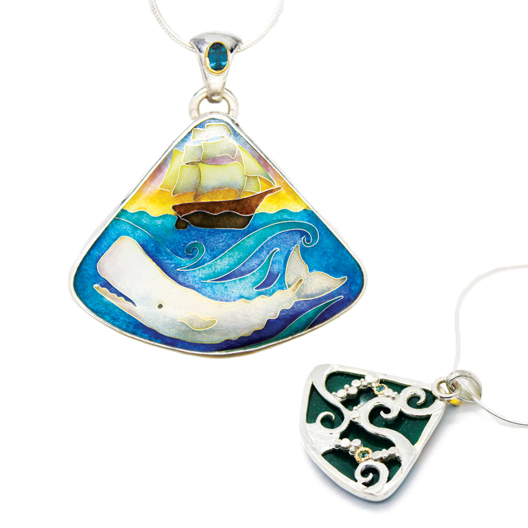 White Whale Pendant