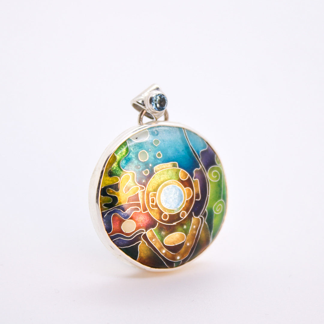 Scuba Diver Pendant