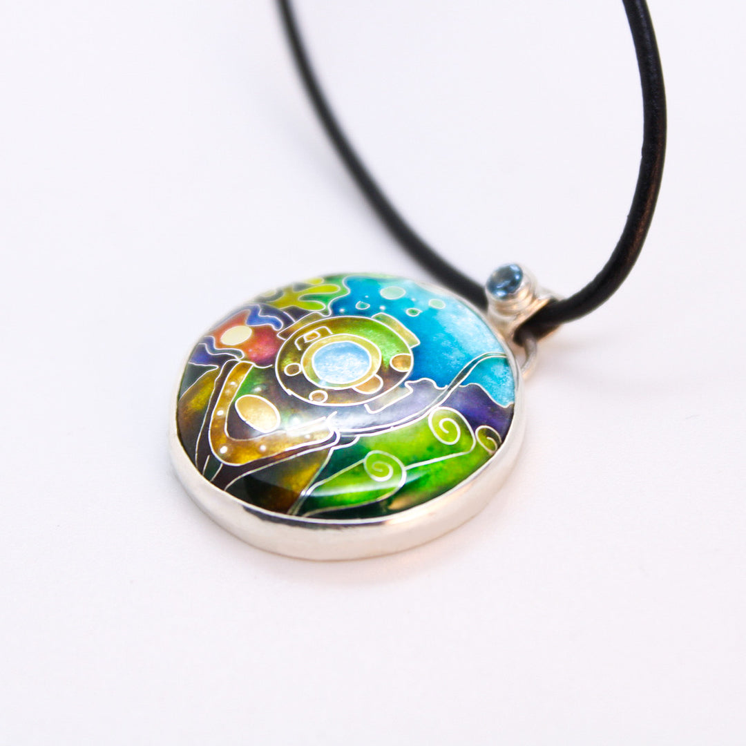 Scuba Diver Pendant