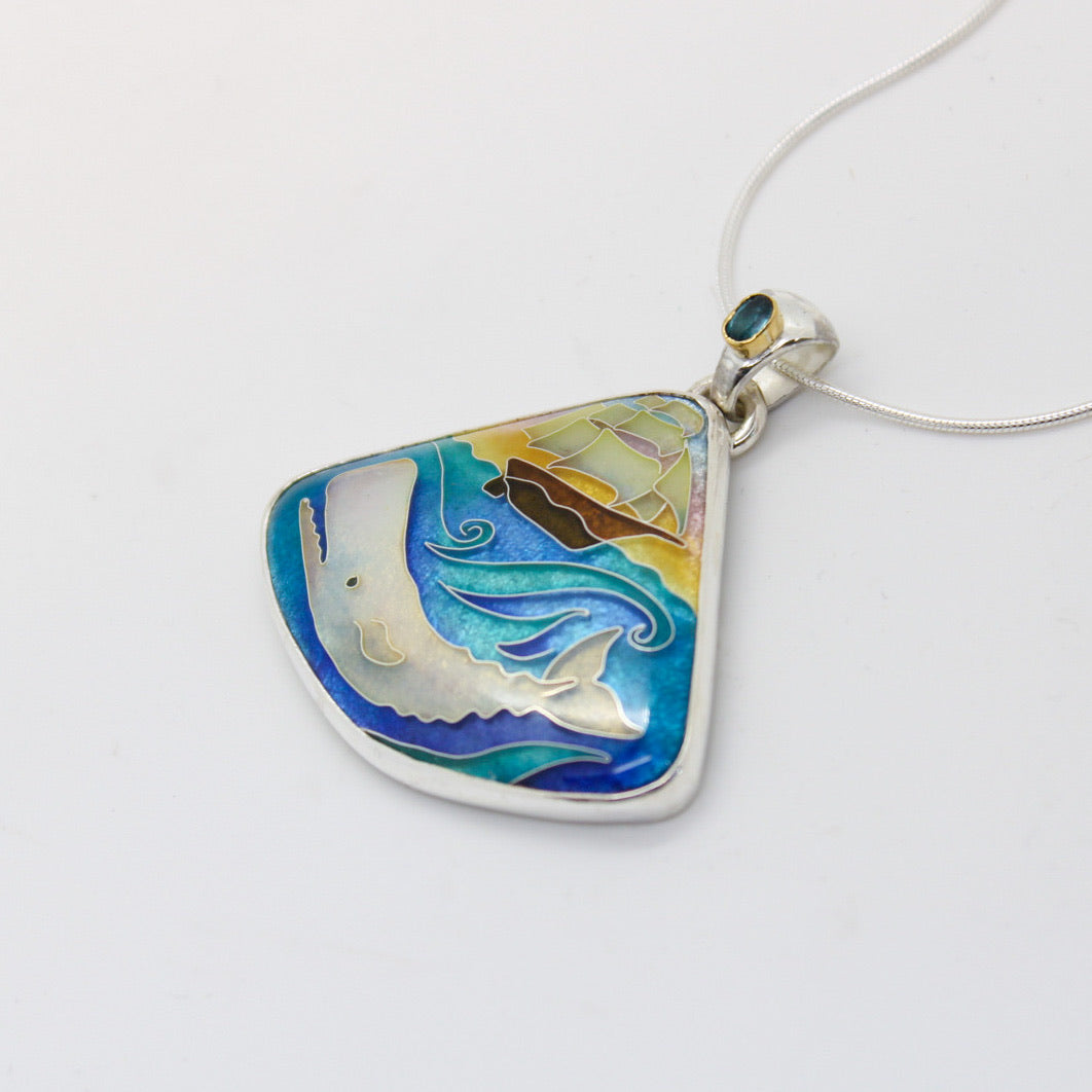 White Whale Pendant