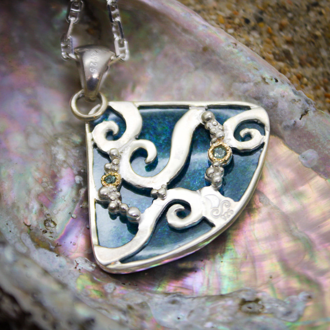 White Whale Pendant