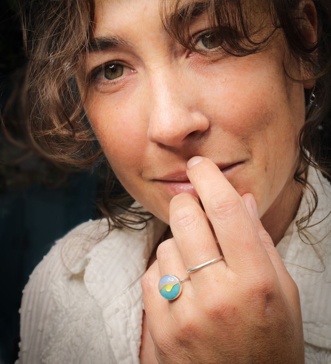 “Dawn Patrol” Wave Ring