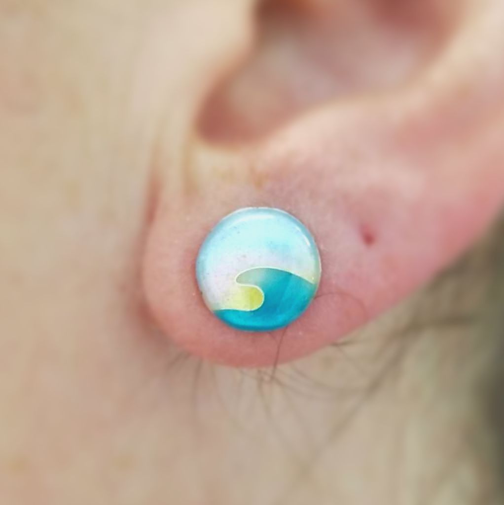 “Dawn Patrol” Wave Studs