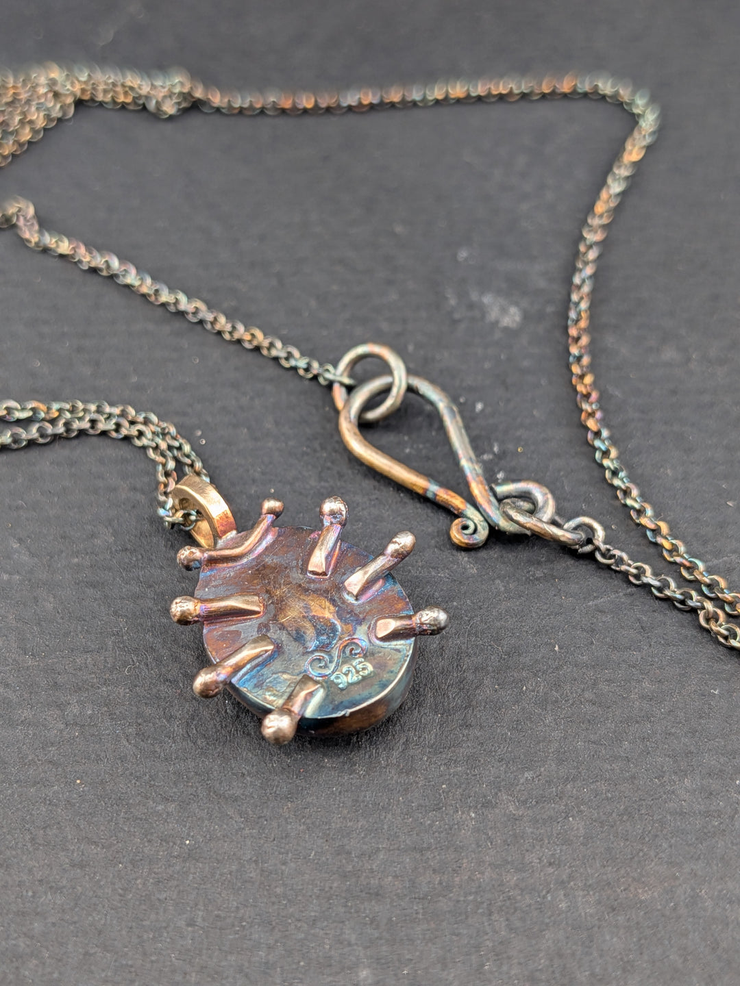 Lady Bug Cloisonné Pendant