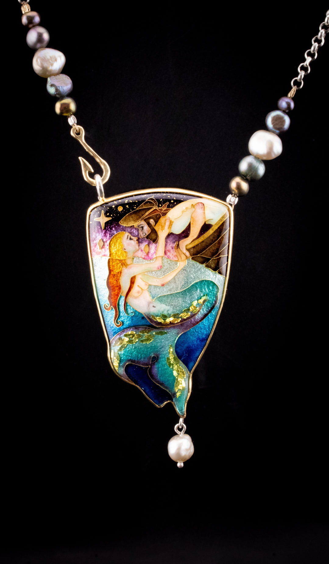 My Jolly Sailor Bold Cloisonné Necklace