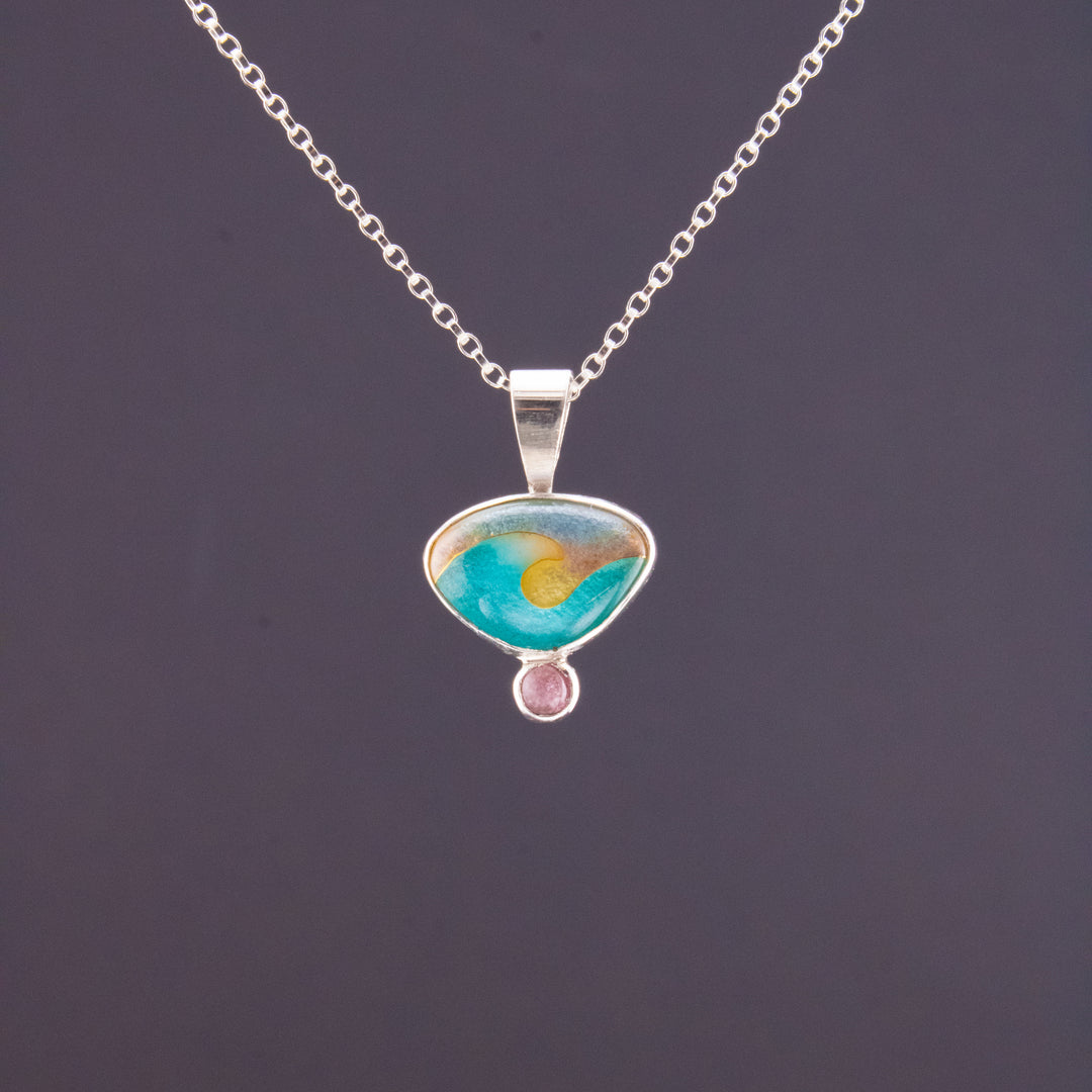 Dawn Patrol Tourmaline Pendant #2