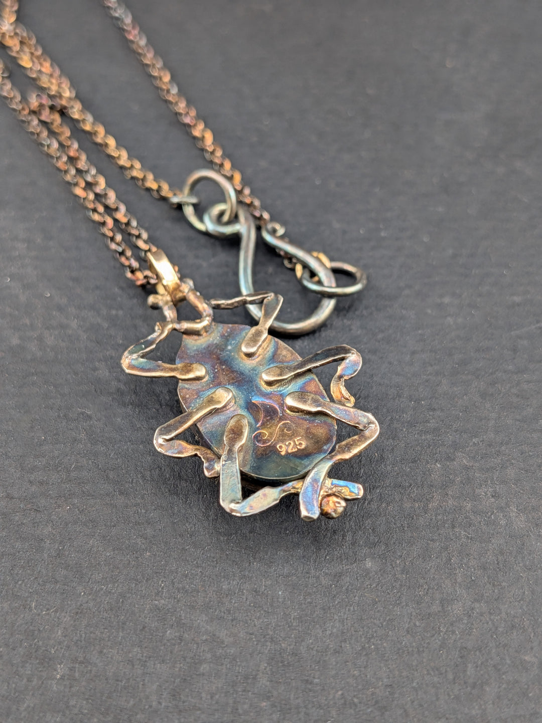Fig Eater Beetle Cloisonné Pendant #2