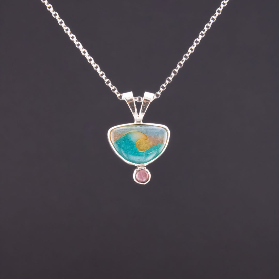 Dawn Patrol Tourmaline Pendant #1