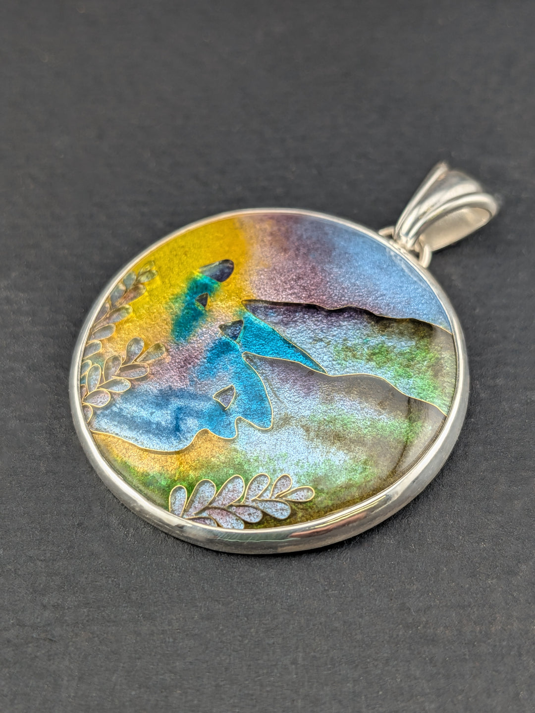 Big Sur Cloisonné Pendant