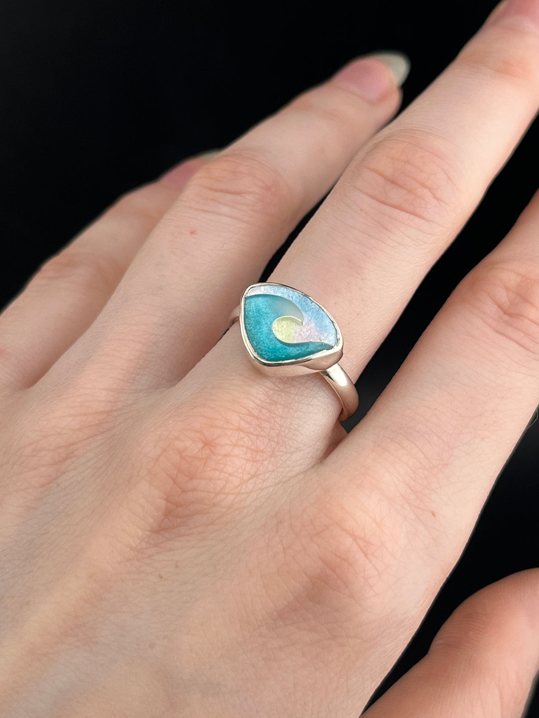 Dawn Patrol Shield Ring