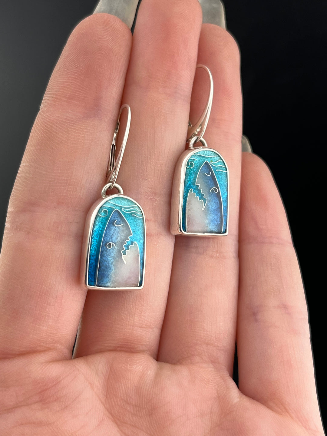 Shark Earrings