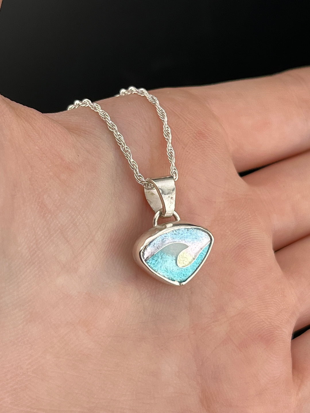 Dawn Patrol Shield Necklace