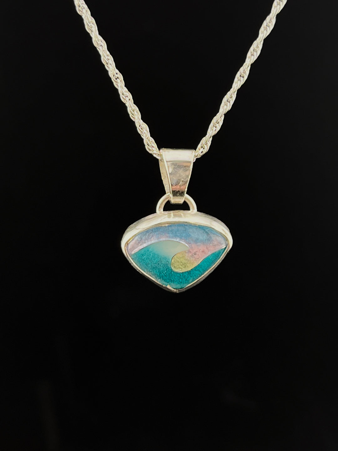 Dawn Patrol Shield Necklace