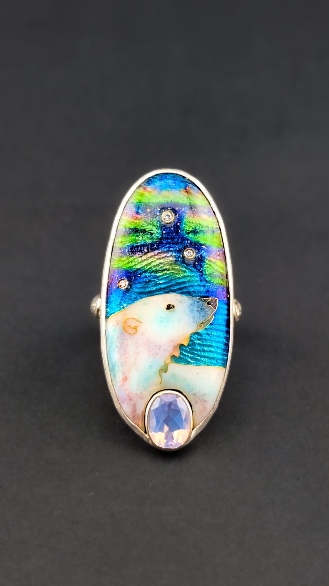 Polar Awe pendant (reserved)