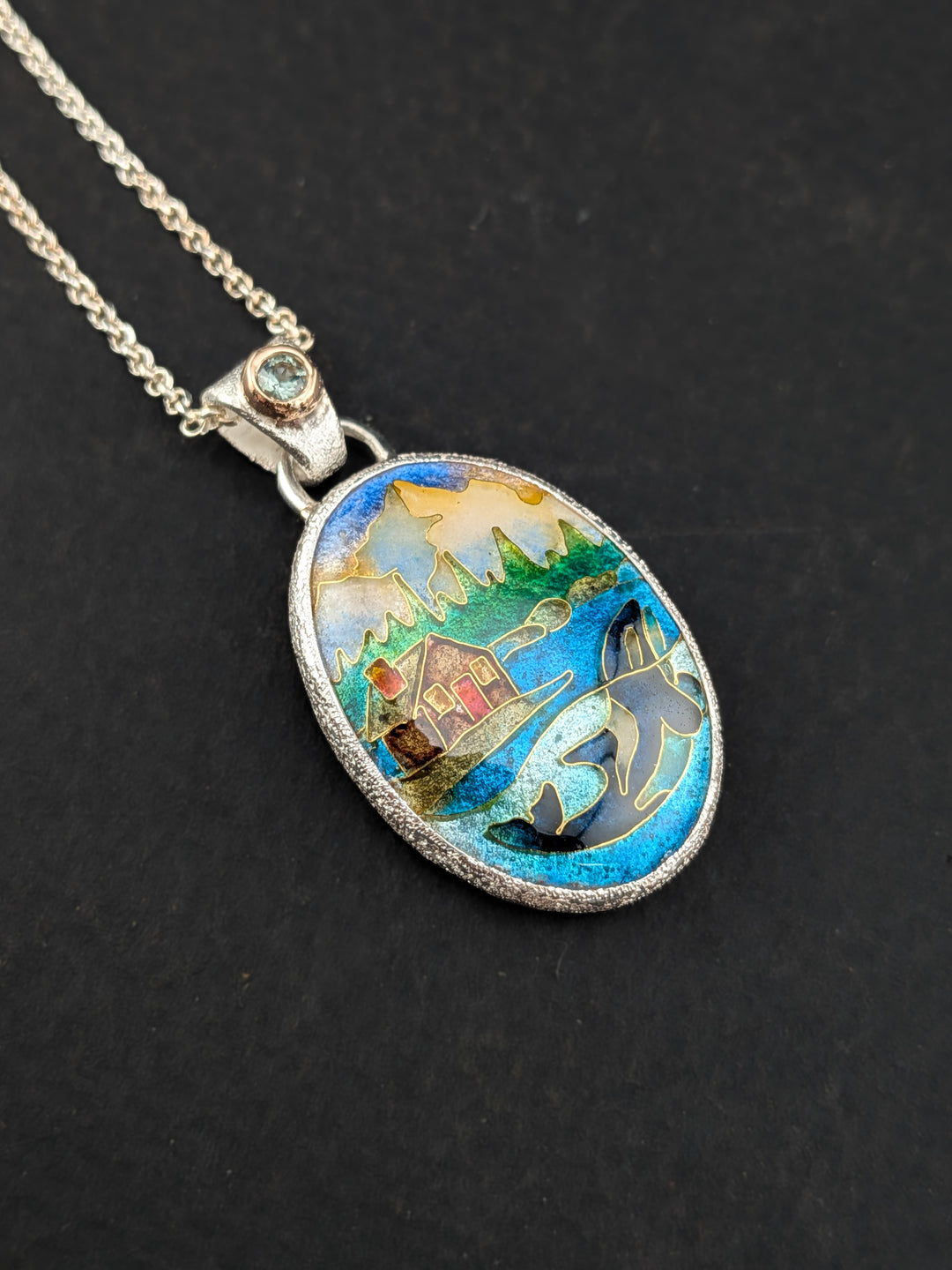 "The Watchers Cove" Orca with Cottage