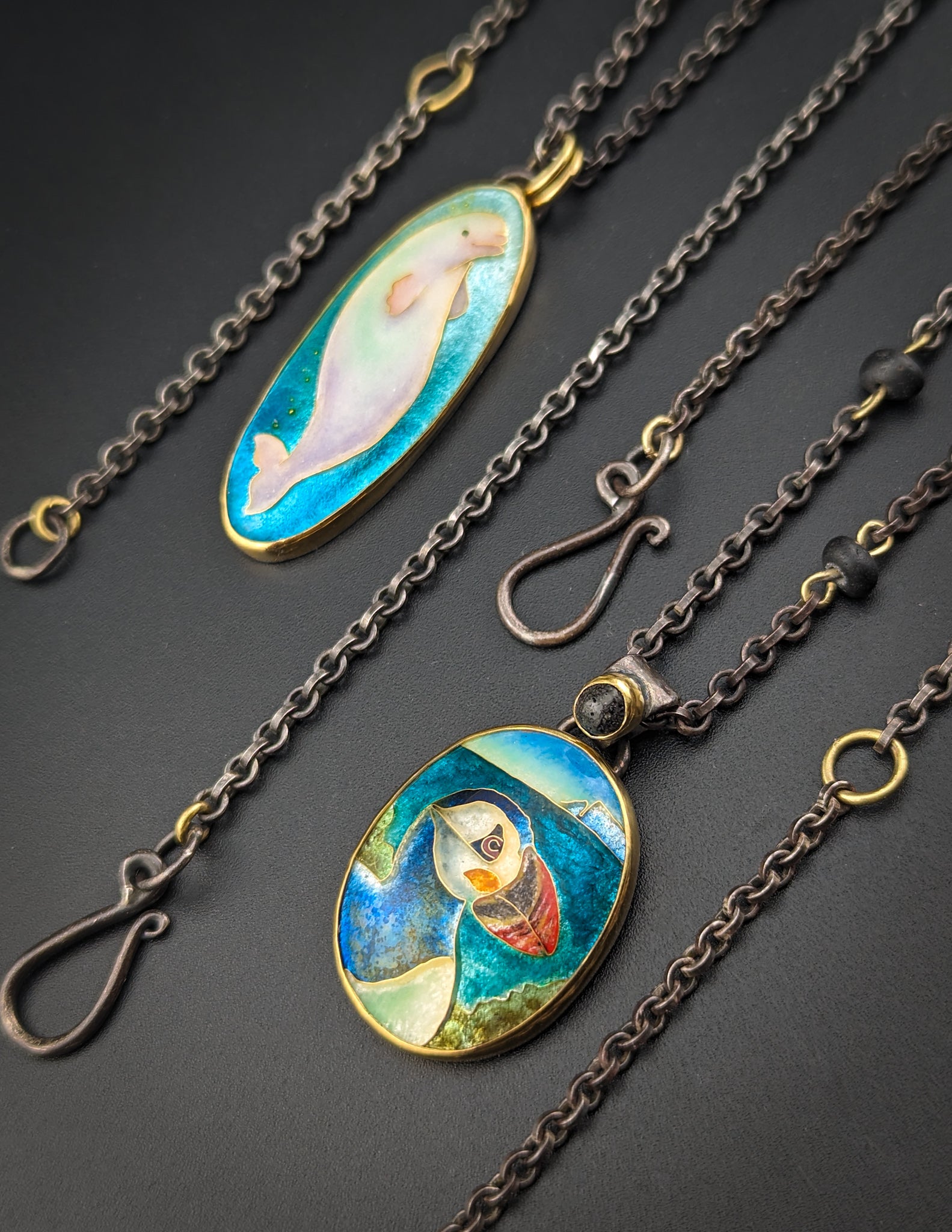 Handmade Cloisonne Jewelry – Darci Shea Studios