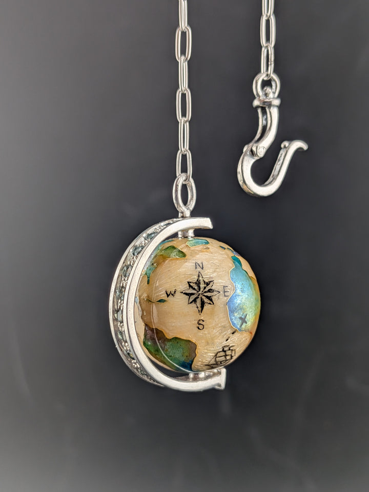 The Pirate's Path Cloisonné Necklace