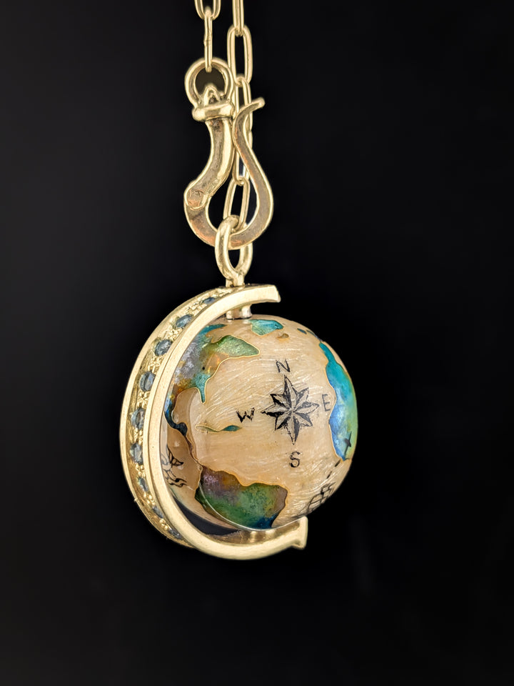 The Pirate's Path Cloisonné Necklace