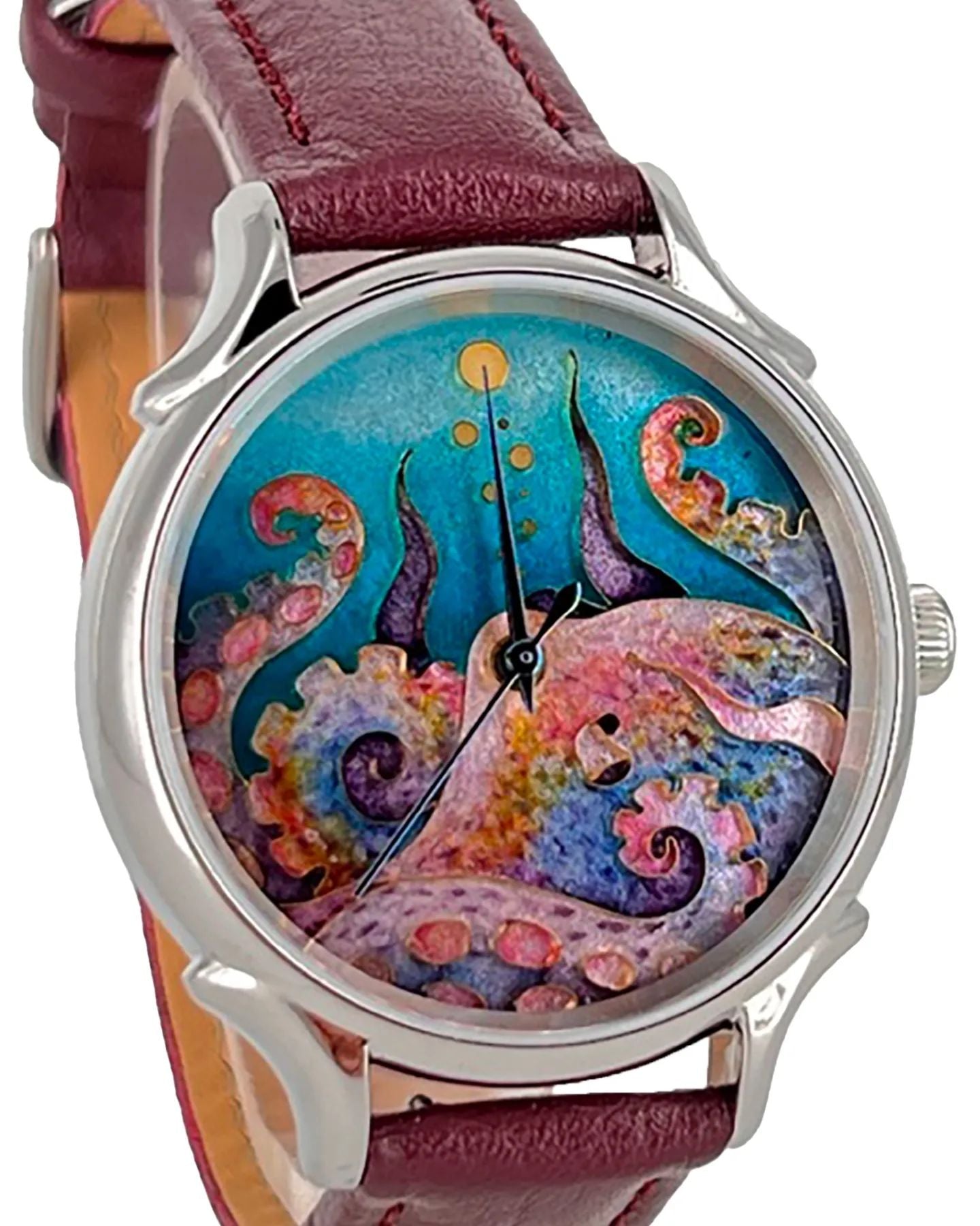 Cloisonné Octopus Watch