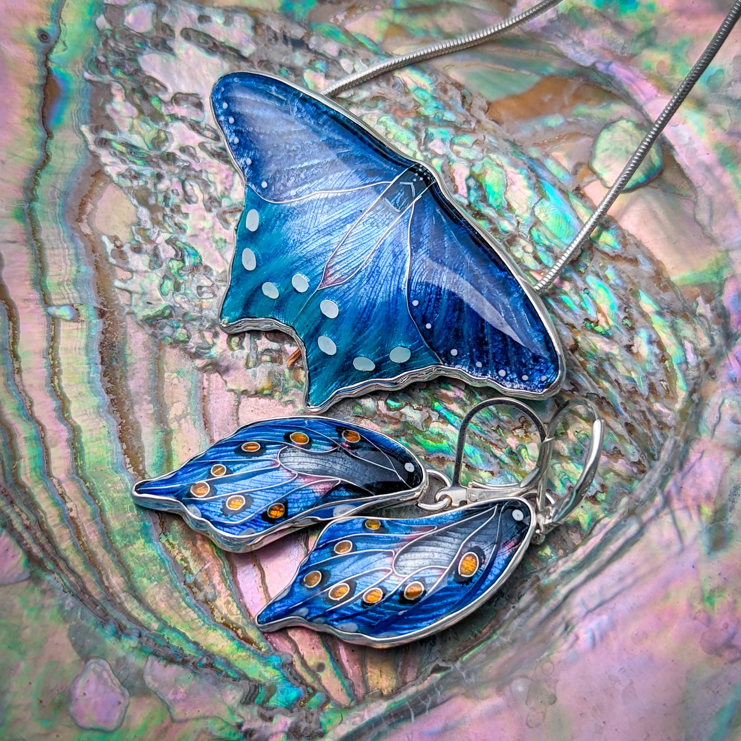 Swallowtail Butterfly Earrings