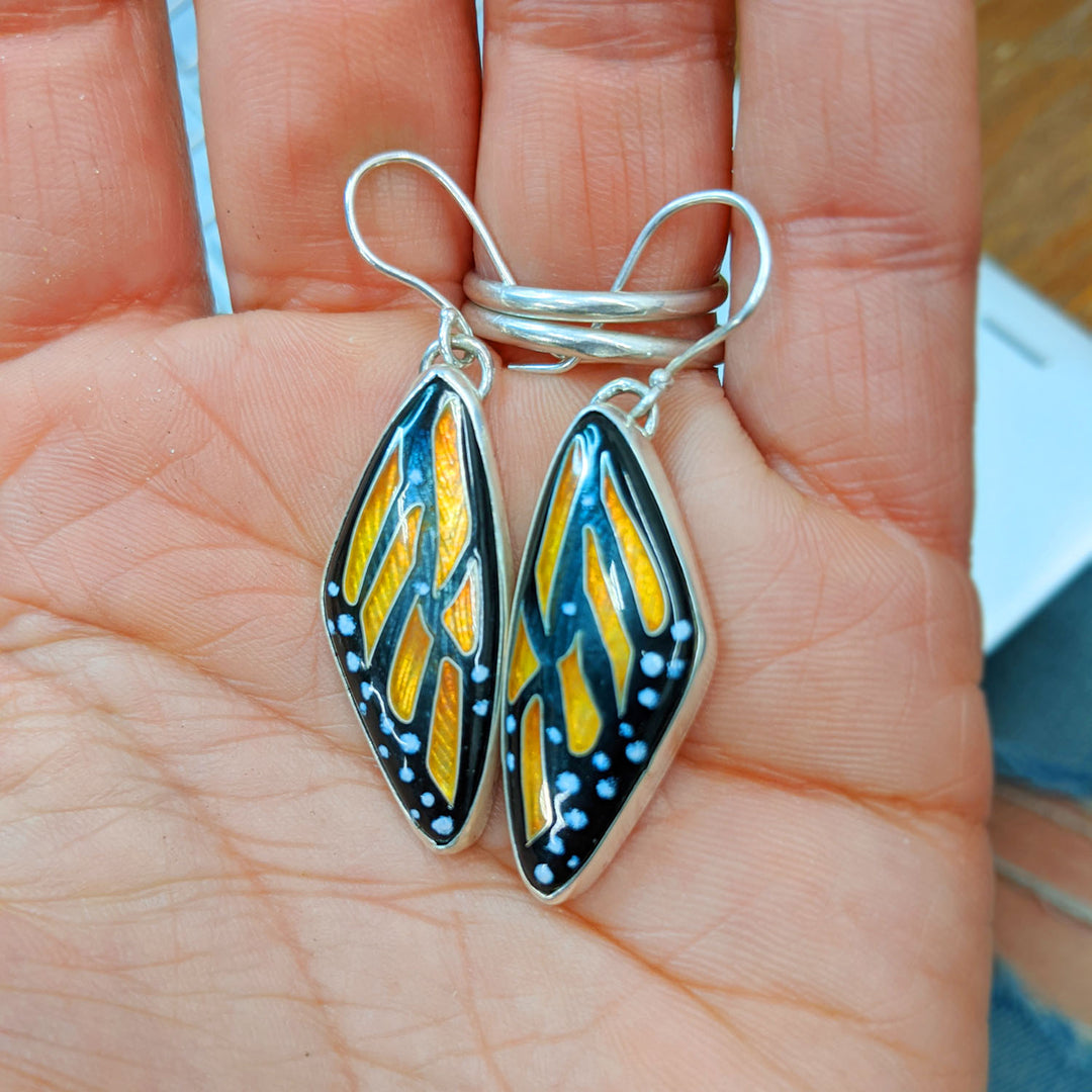 Monarch Butterfly Earrings